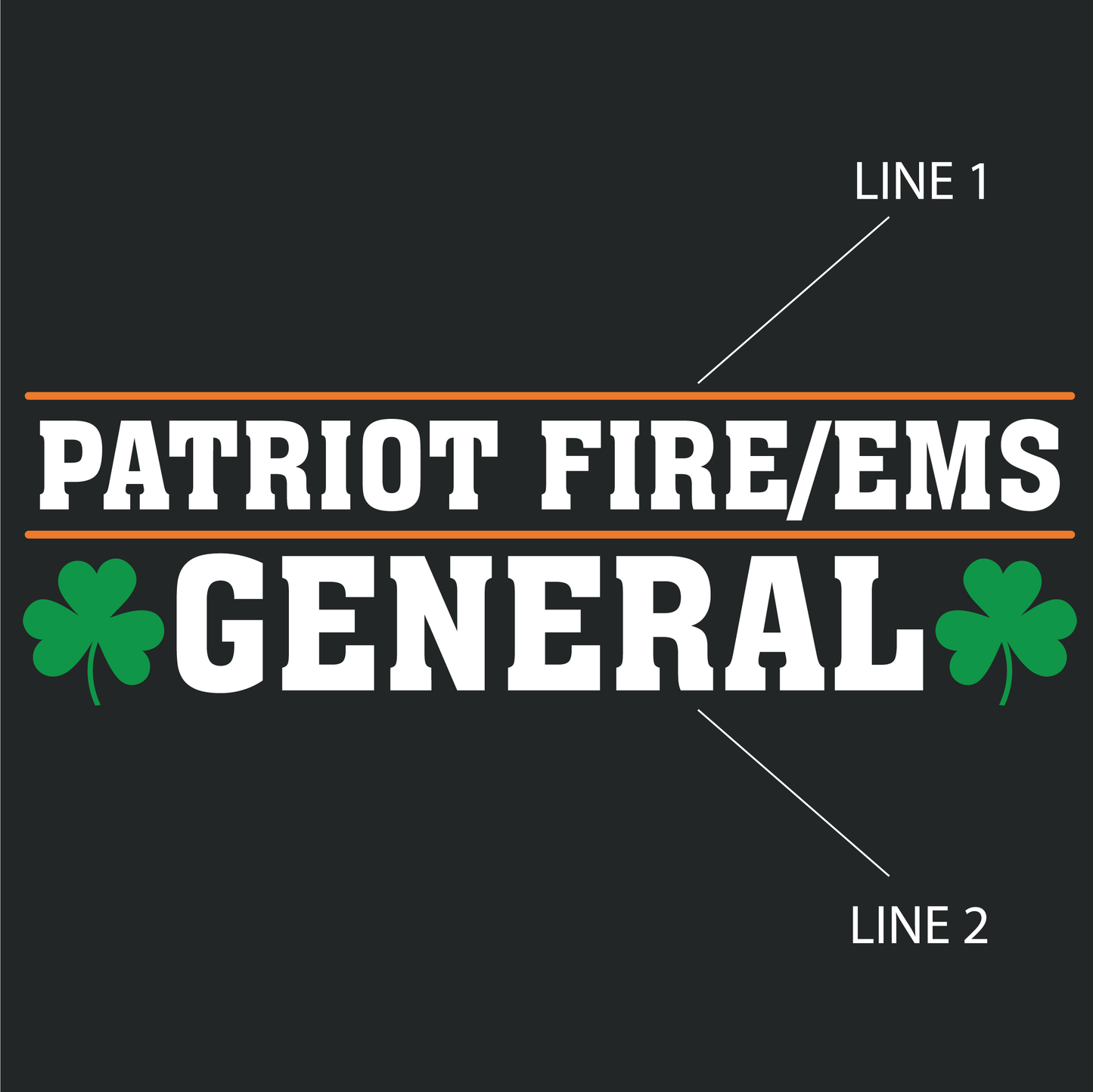 Irish Pride Design, Firefighter T-Shirt