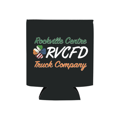 Irish-American Shamrock Firefighter Koozie