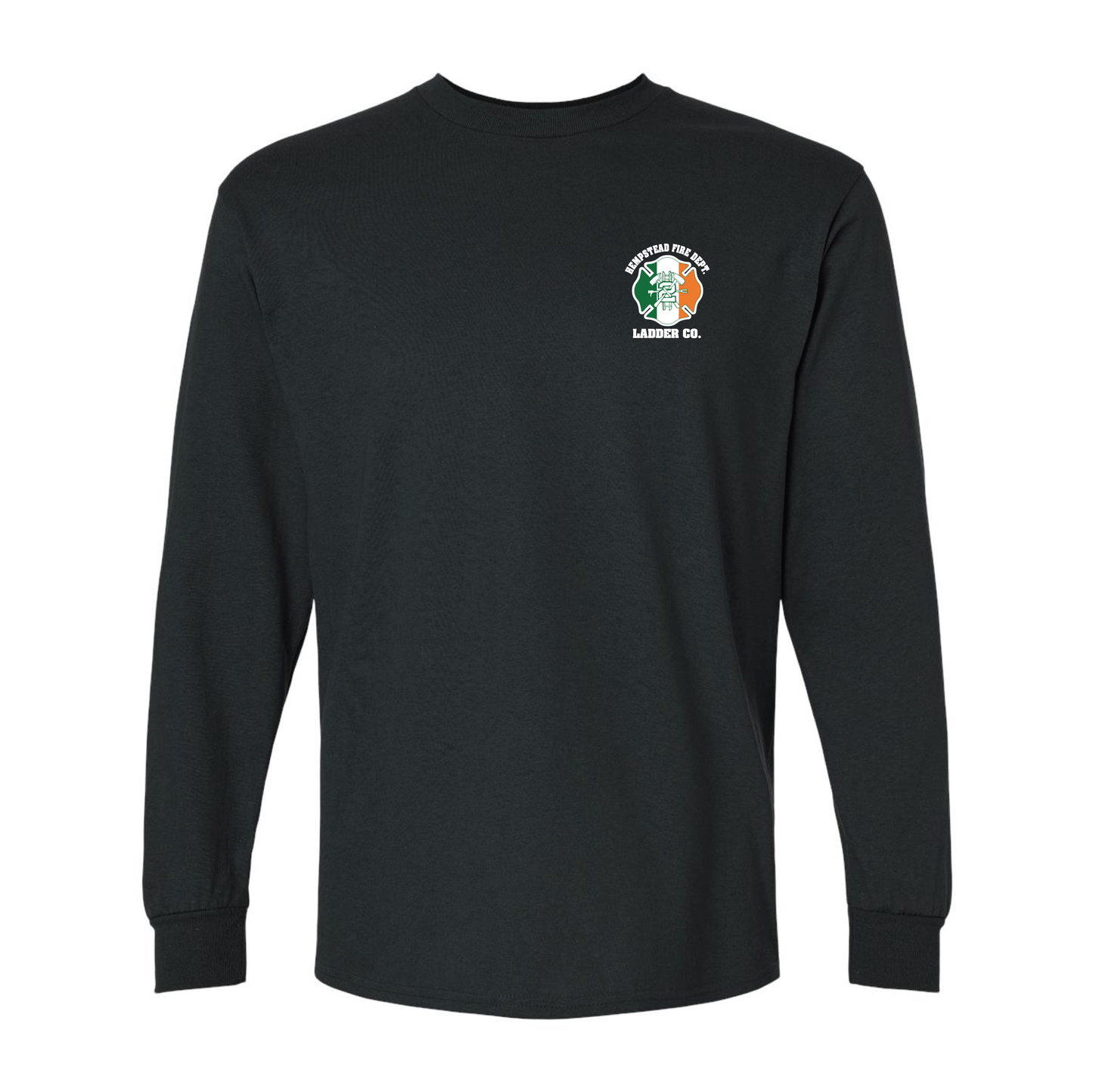 Luck & Ladder Irish Design, Firefighter Long Sleeve T-Shirt