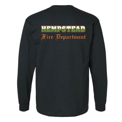 Luck & Ladder Irish Design, Firefighter Long Sleeve T-Shirt