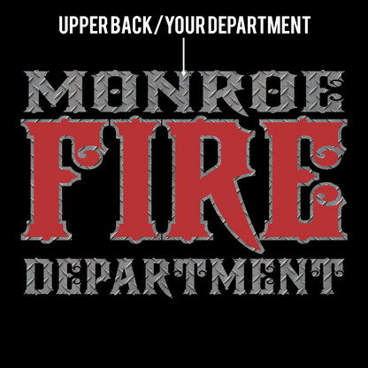 Traditional Diamond Plate Firefighter T-Shirt