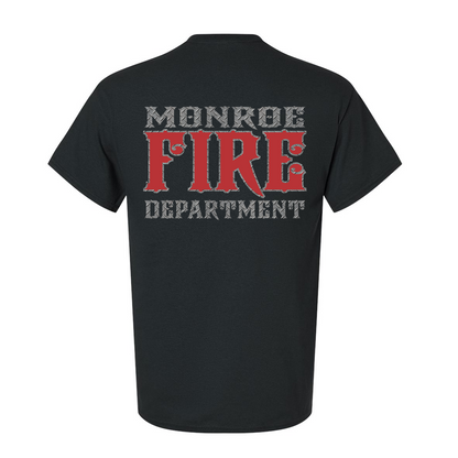Traditional Diamond Plate Firefighter T-Shirt