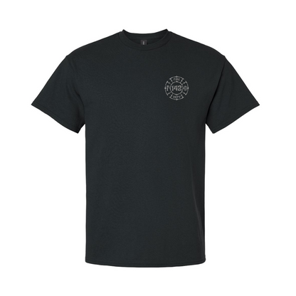 Traditional Diamond Plate Firefighter T-Shirt