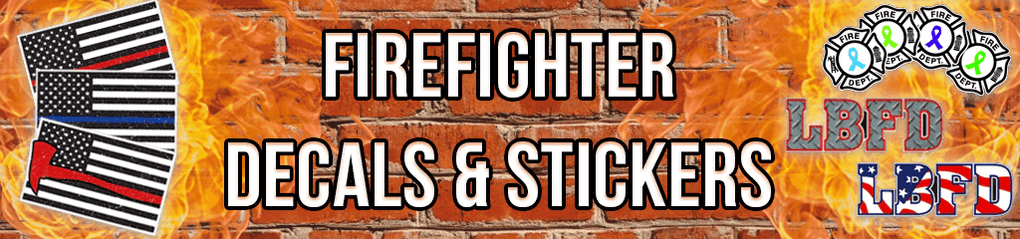 Firepro Sticker Firefighter Stickers - Custom Fire Department Accessories – Fire ...
