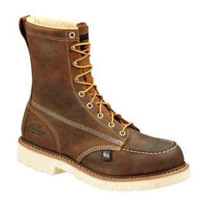 Boots Thorogood 8" Moc Toe Boot with Safety ToeFire Department Clothing