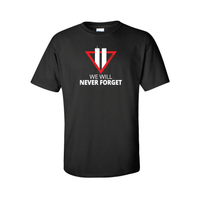 "9/11 Triangle Design", Firefighter Memorial T-Shirt