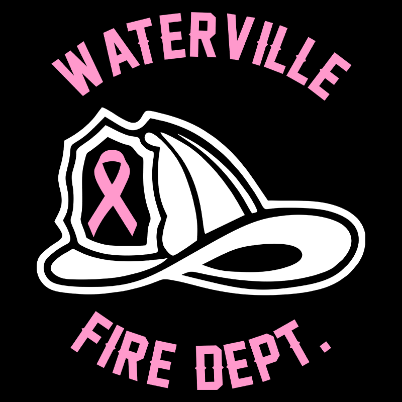 Helmet Ribbon Design, Firefighter T-Shirt – Fire Department Clothing