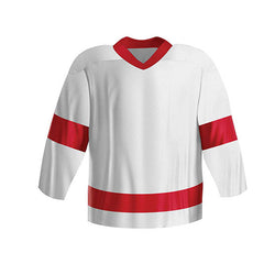 Custom Firefighter Polymesh Two Color Hockey Jersey -  PM2C - CAD