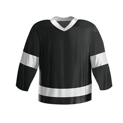 Custom Firefighter Polymesh Two Color Hockey Jersey -  PM2C - CAD
