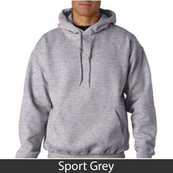 Sweatshirt Embroidered Scramble Maltese DryBlend 50/50 Hooded Sweatshirt - Gildan - Style G125Fire Department Clothing
