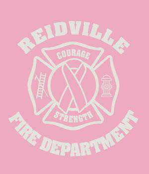 Screen Print Design Reidville Fire Department Awareness MalteseFire Department Clothing