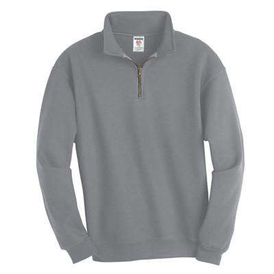 Sweatshirt Super Sweats 1/4-Zip Pullover with Cadet Collar - Jerzees - Style 4528Fire Department Clothing
