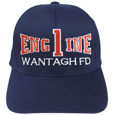 Hat Fire Department Engine Company Flexfit Hat - EMB - Yupoong 6277Fire Department Clothing