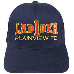 Hat Fire Department Ladder Flexfit Hat - EMB - Yupoong 6277Fire Department Clothing