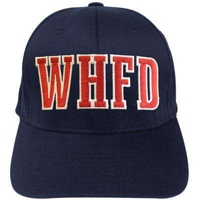 Hat Fire Department Block Letter Flexfit Hat - EMB - Yupoong 6277Fire Department Clothing