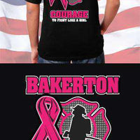 Bakerton Fire Department Courage to Fight Back Design