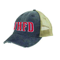 Block Letter Design, Off-Duty Firefighter Trucker Hat