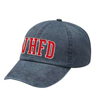  Off-Duty Fire Department Block Style Pigment Dyed Cap - Adams - AD969Fire Department Clothing