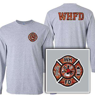 Firefighter Long Sleeve T-Shirts | Fire Department Apparel – Fire ...