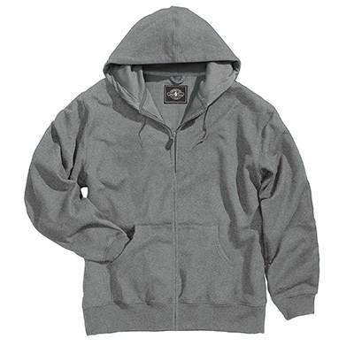 Tall Full-Zip Thermal Sweatshirt for Firefighters | Fire Dept