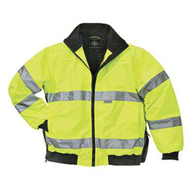 Jacket Embroidered Signal Hi-Vis Jacket with Scramble Maltese - Charles River - Style 9732Fire Department Clothing