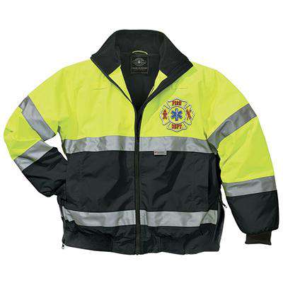 Jacket Signal Hi-Vis EMS Jacket - Charles River - Style 9732Fire Department Clothing