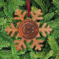 Custom Snowflake Ornament - LZR