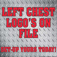 Left Chest Logo's on File