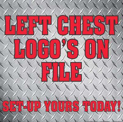 Customization Left Chest Logo's on FileFire Department Clothing