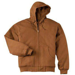 Jacket Duck Cloth Hooded Work Jacket - Cornerstone - Style J763HFire Department Clothing