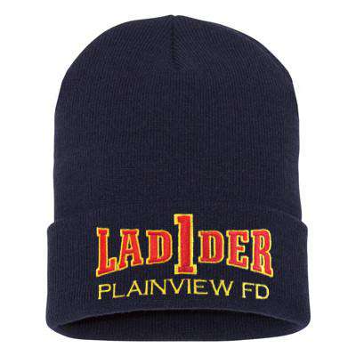 Hat Fire Department Ladder Company Winter Hat - EMBFire Department Clothing