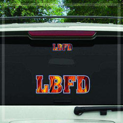 Stickers Custom Digital Fire Department Fire Decal - DIGFire Department Clothing