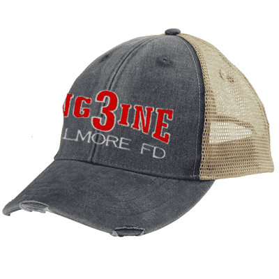  Off-Duty Engine Company Ollie Cap - Adams OL102 - EMBFire Department Clothing