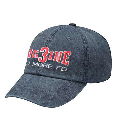  Off-Duty Fire Department Engine Company Pigment Dyed Cap - Adams - AD969Fire Department Clothing