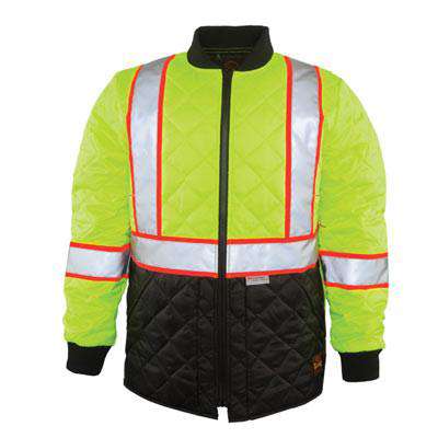 Jacket The Hi-Vis Quilted Jacket - Game Sportswear - Style 1275Fire Department Clothing