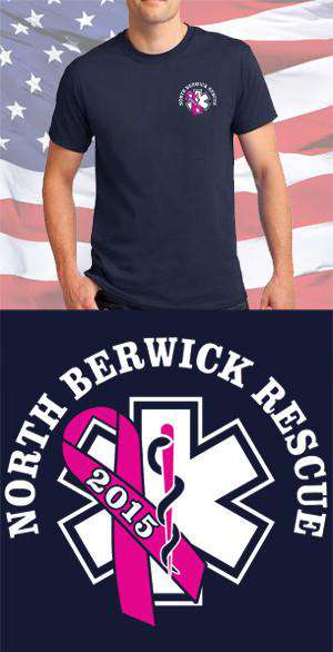 Screen Print Design North Berwick Rescue Co. Maltese CrossFire Department Clothing