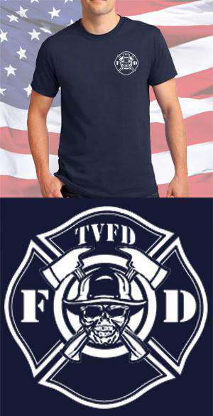 Screen Print Design Timmonsville Fire Department Maltese CrossFire Department Clothing