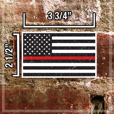 Stickers Digital Flag Decals Set - DIGFire Department Clothing