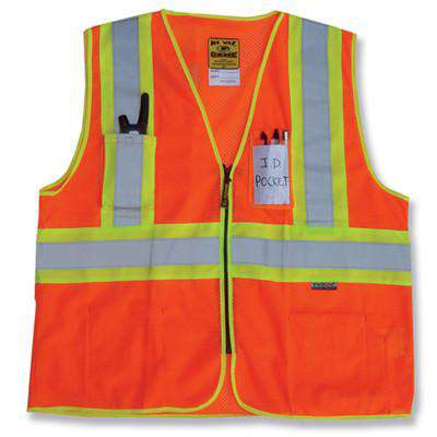 Vest The D.O.T. Mesh Vest with Pockets - Game Sportswear - Style I-85Fire Department Clothing