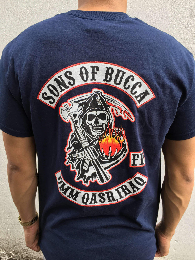 Camp Bucca Printed ShirtFire Department Clothing