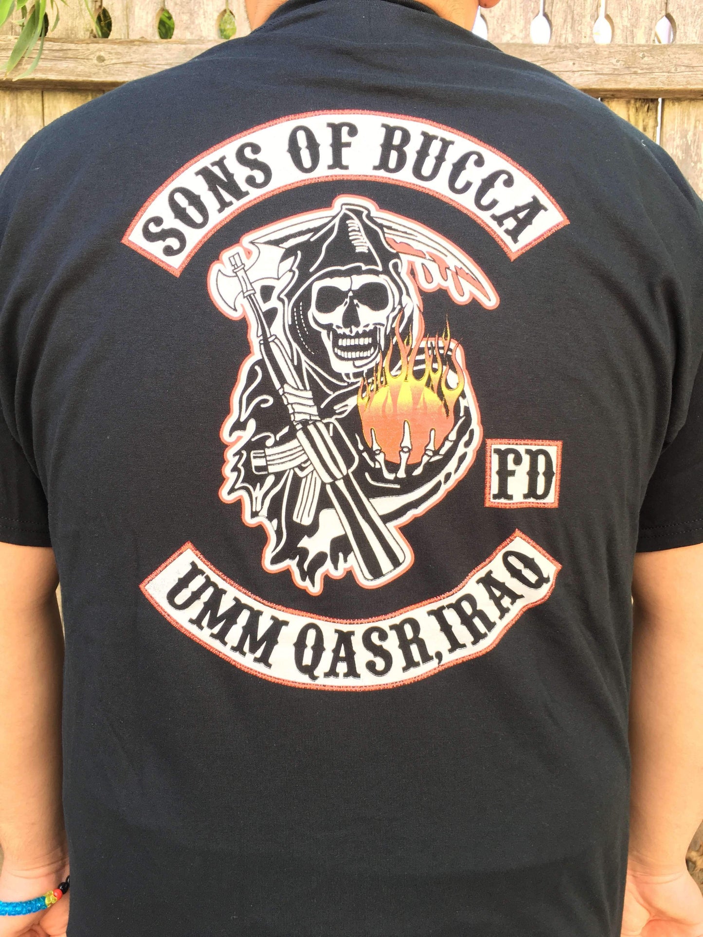  Camp Bucca Printed ShirtFire Department Clothing