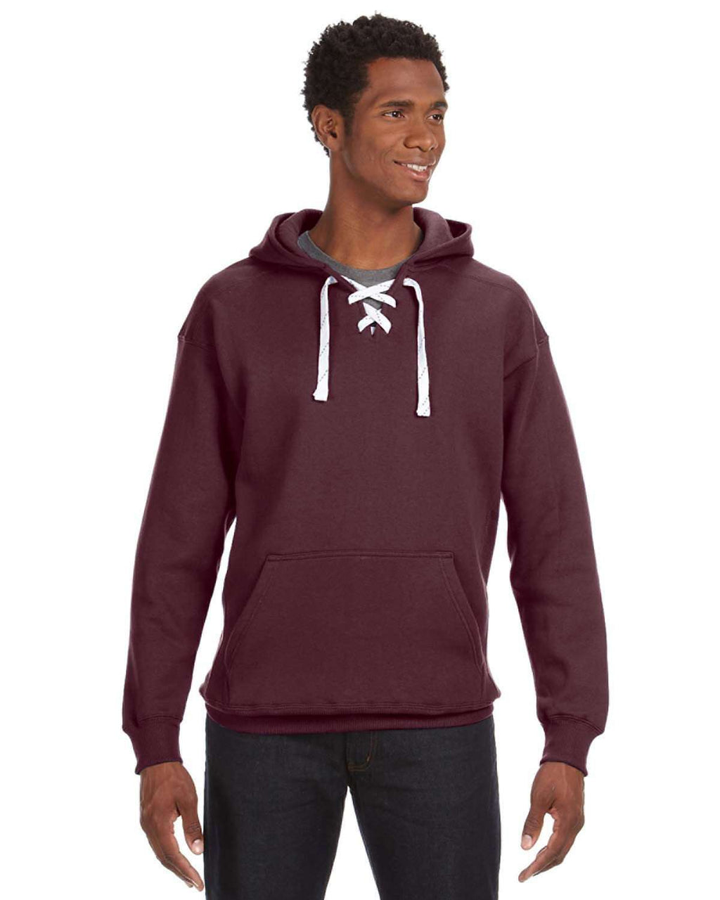 Hooded Hockey Style Sweatshirt - Firefighter Hoodies