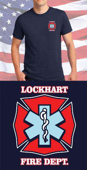 Screen Print Design Lockhart Fire Department Maltese CrossFire Department Clothing
