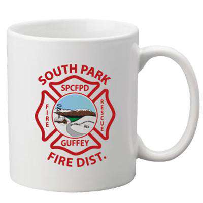 Sublimation Accessory Custom Fire Department Logo MugsFire Department Clothing