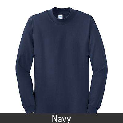 Long-Sleeve Mock Turtleneck with Fire Department Initials