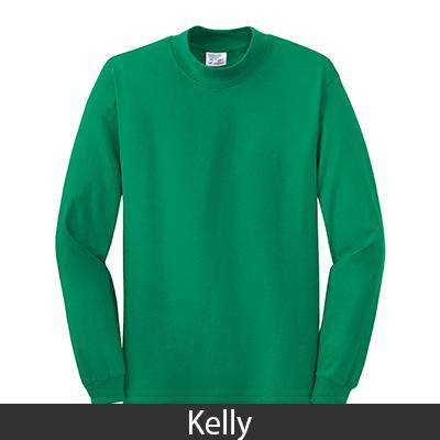 Long-Sleeve Mock Turtleneck with Fire Department Initials