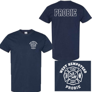 "Probie" Design with Maltese Cross, Firefighter T-Shirt