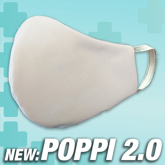  Civilian Face Mask 2 Pack - Poppi 2.0 - Made in USA - 100% CottonFire Department Clothing