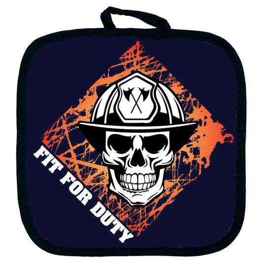  White Sublimatable Hot Pad-SBL029Fire Department Clothing