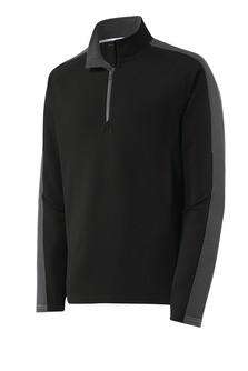 Sweatshirt Sport-Wick Textured Colorblock 1/4 Zip Pullover - Sport-Tek - ST861Fire Department Clothing